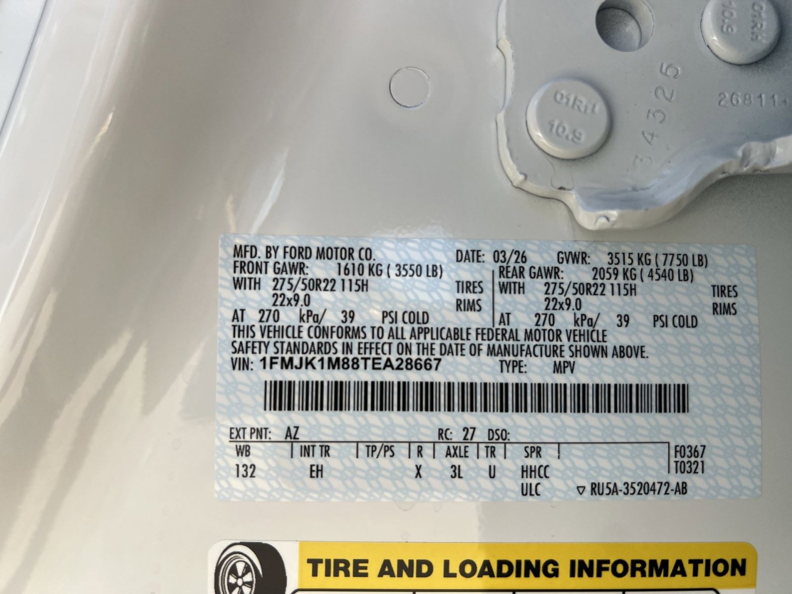 New 2026 Ford Expedition Max Platinum w/ Stealth Appearance Package image 38