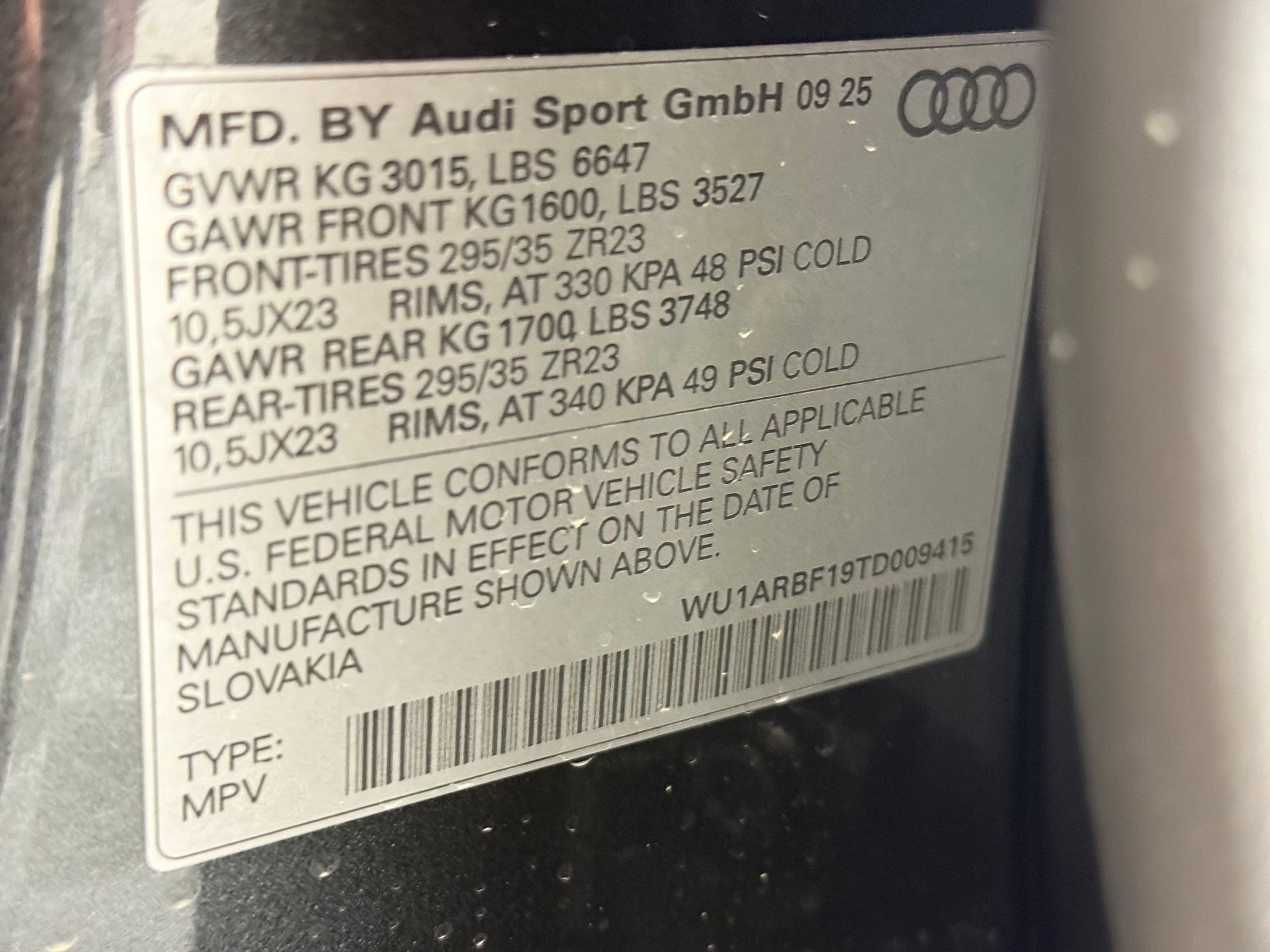 New 2026 Audi RS Q8 performance image 19