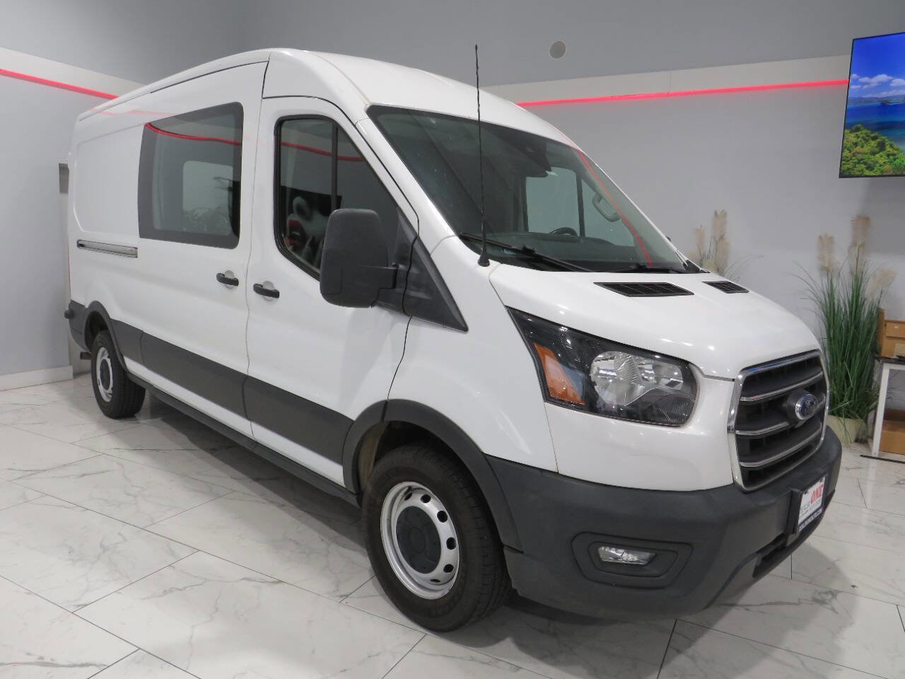 Used 2020 Ford Transit 250 Medium Roof w/ Load Area Protection Package image 2