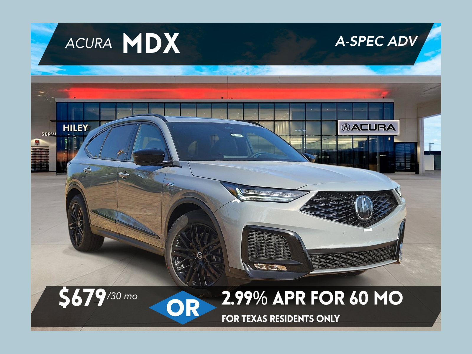 New 2026 Acura MDX A-Spec w/ Advance Package AWD/4WD image 1