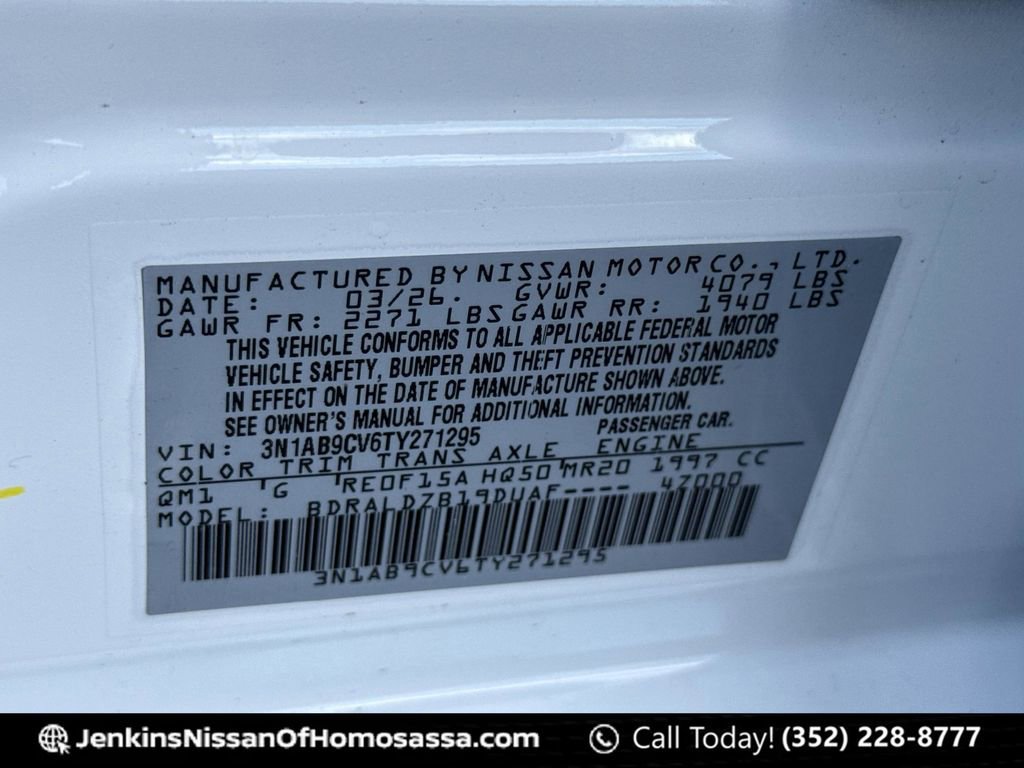 New 2026 Nissan Sentra SV w/ SV Convenience Package FWD image 42