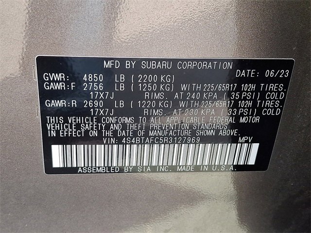 Used 2024 Subaru Outback Premium image 28