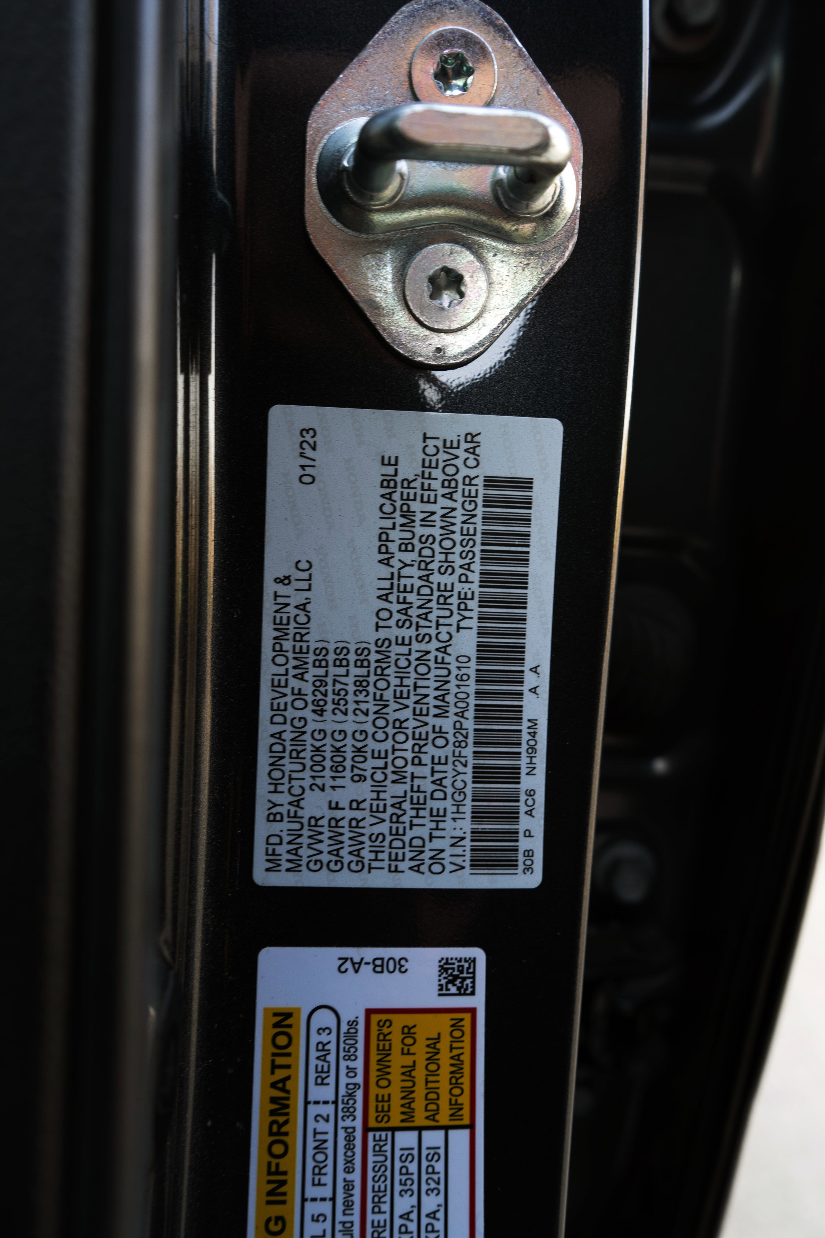 Certified 2023 Honda Accord Touring image 23