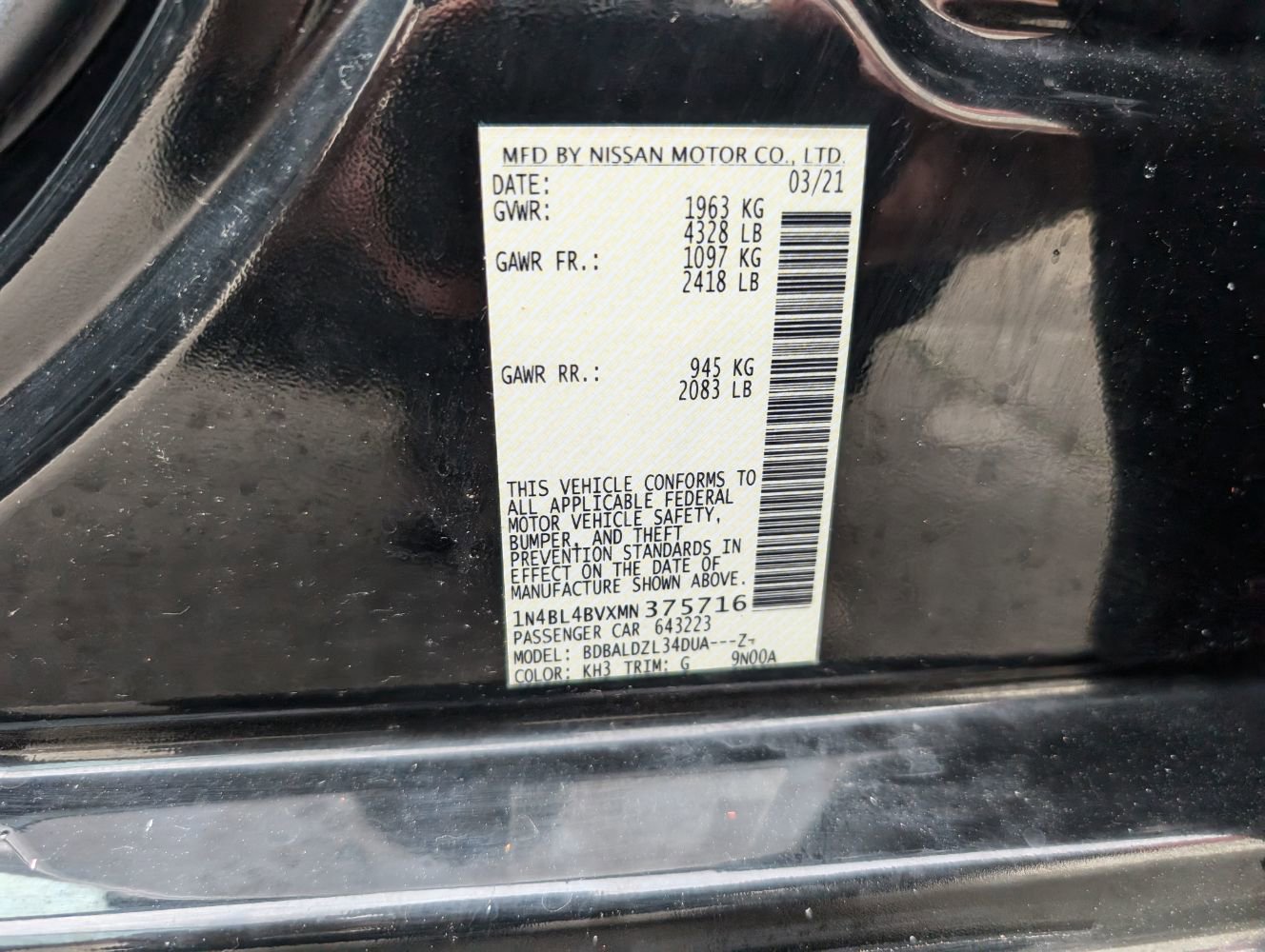 Used 2021 Nissan Altima 2.5 S FWD image 25