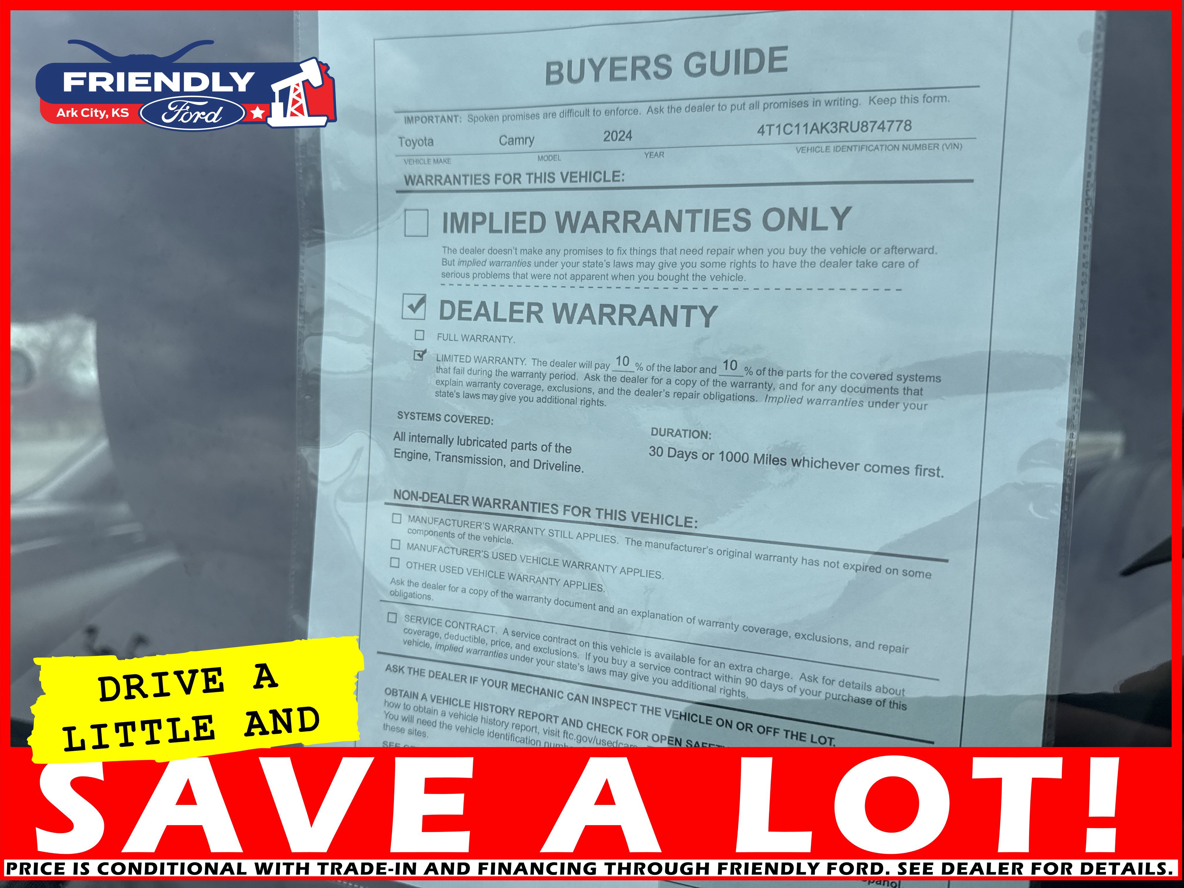 Used 2024 Toyota Camry LE image 39