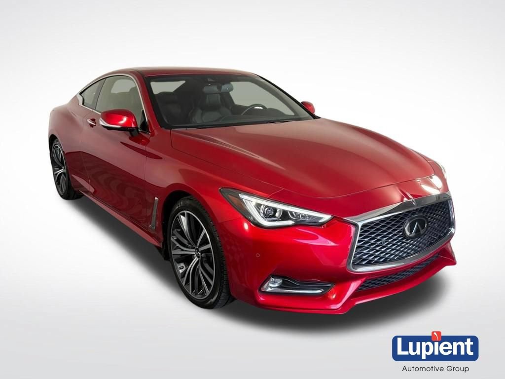 Used 2021 INFINITI Q60 3.0t Luxe w/ Cargo Package AWD/4WD image 1