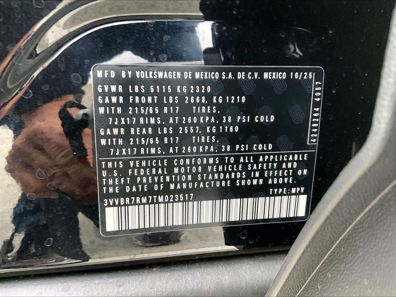 New 2026 Volkswagen Tiguan S AWD/4WD image 11