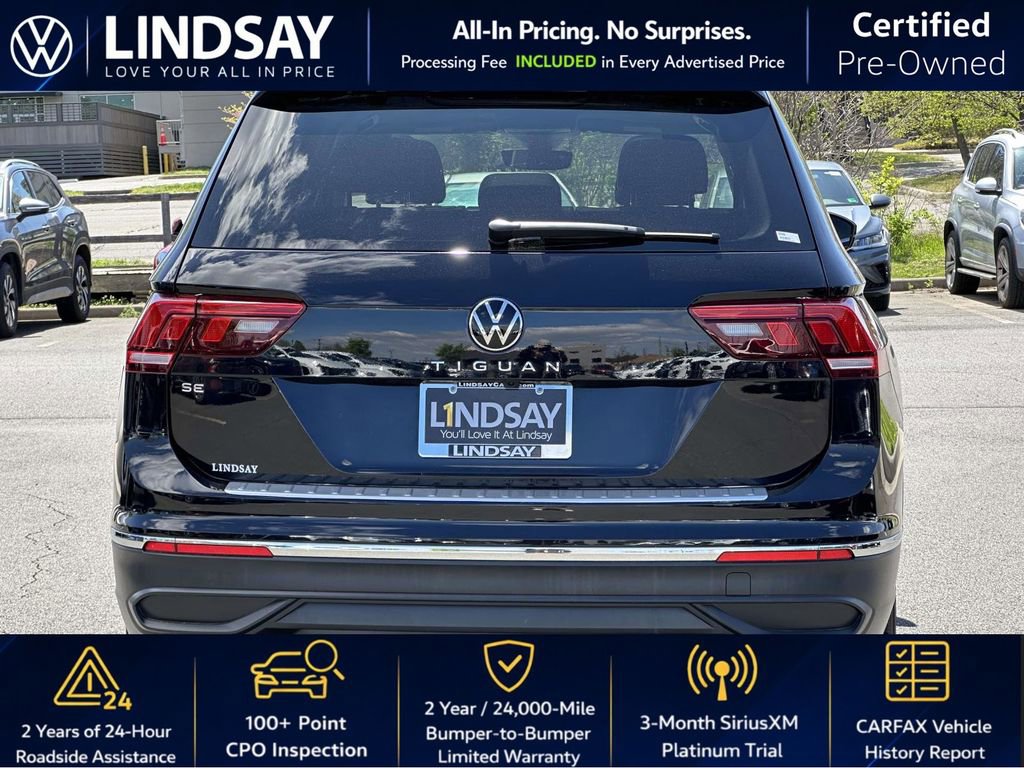 Certified 2023 Volkswagen Tiguan SE w/ Panoramic Sunroof Package image 6