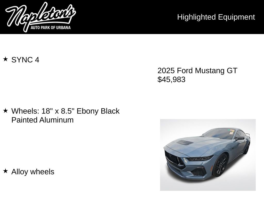 Used 2025 Ford Mustang GT RWD image 9
