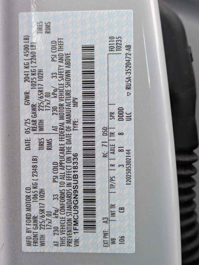 Used 2025 Ford Escape Active AWD/4WD image 35