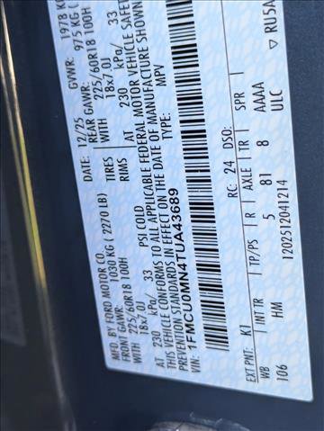 New 2026 Ford Escape ST-Line w/ Tech Pack #1 image 16