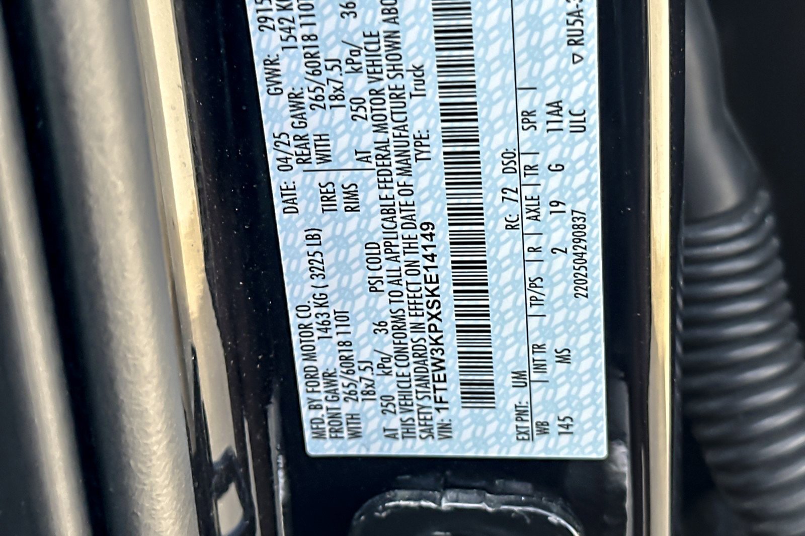 Used 2025 Ford F150 XLT w/ Equipment Group 301A Standard image 25