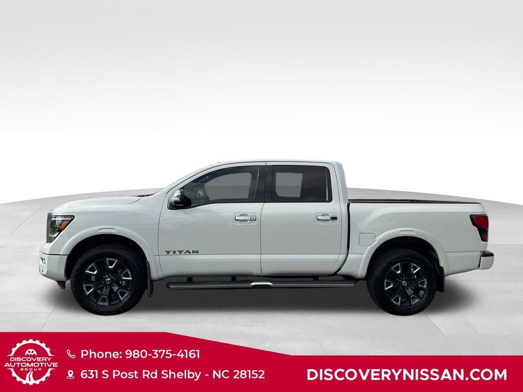 Certified 2021 Nissan Titan Platinum Reserve w/ Off Road Protection Package AWD/4WD image 9