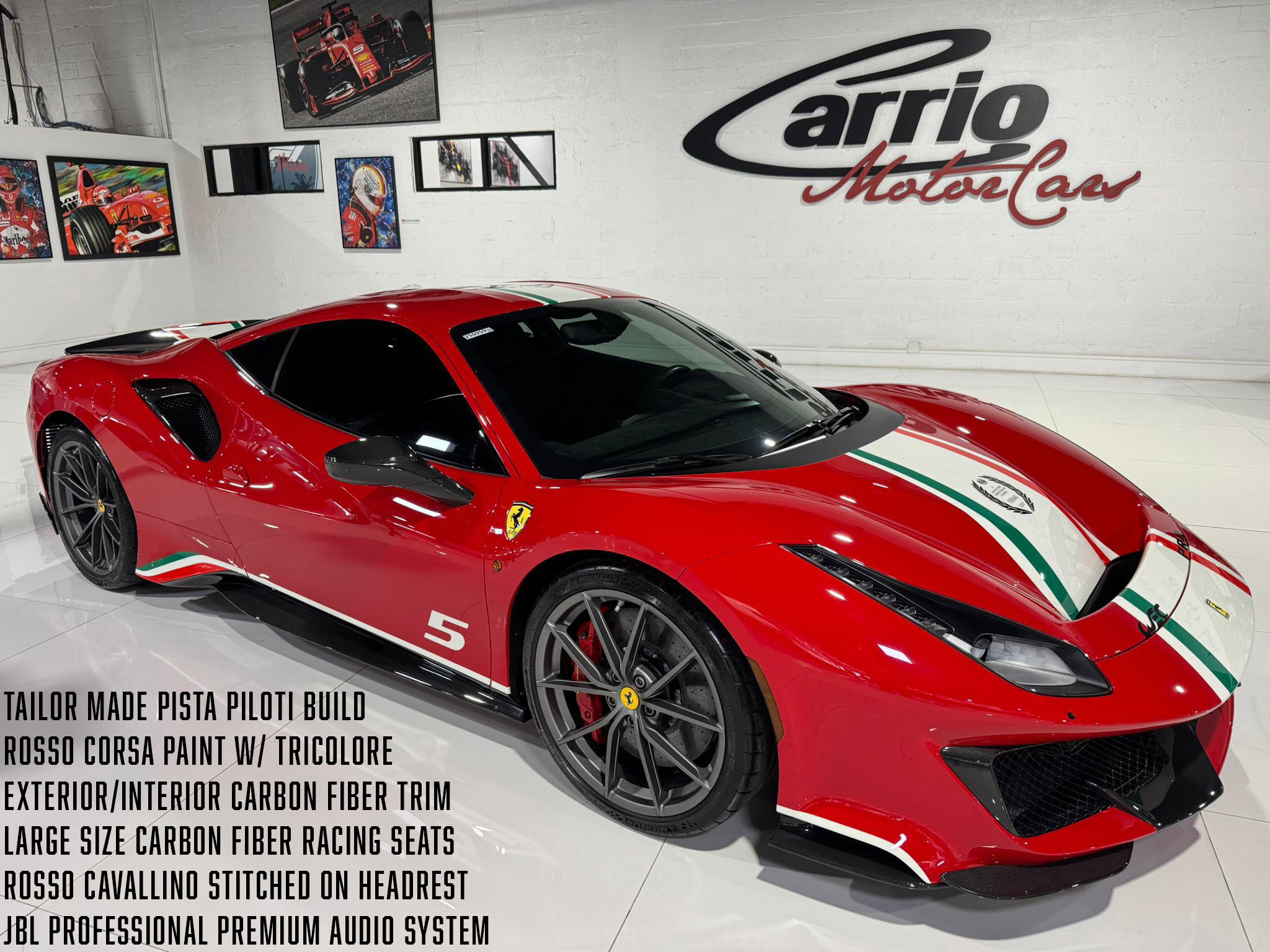 Used 2020 Ferrari 488 Pista Coupe