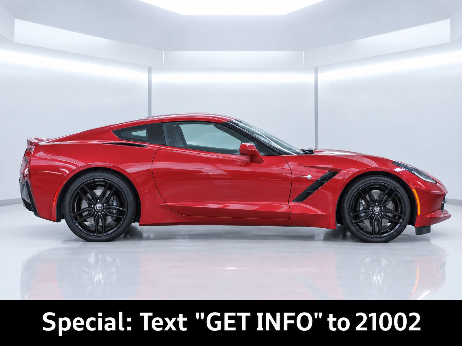 Used 2014 Chevrolet Corvette Stingray Coupe w/ 3LT Preferred Equipment Group RWD image 8
