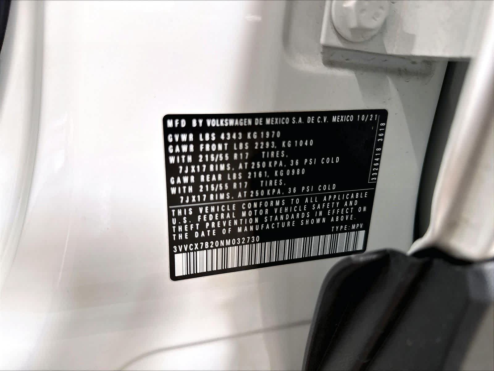 Used 2022 Volkswagen Taos S FWD image 35