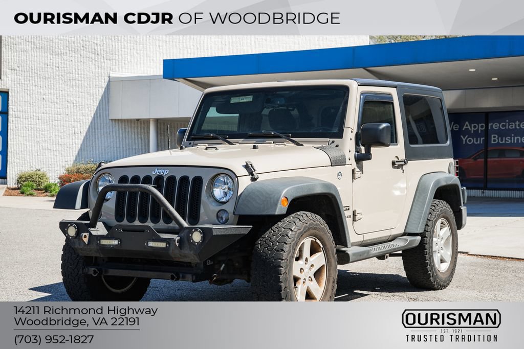 Used 2016 Jeep Wrangler Sport w/ Quick Order Package 23S AWD/4WD image 3