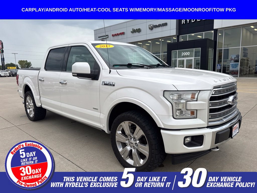 Used 2017 Ford F150 Limited w/ Trailer Tow Package