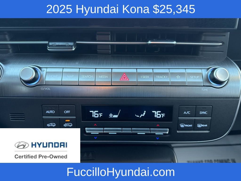 Certified 2025 Hyundai Kona SEL image 19