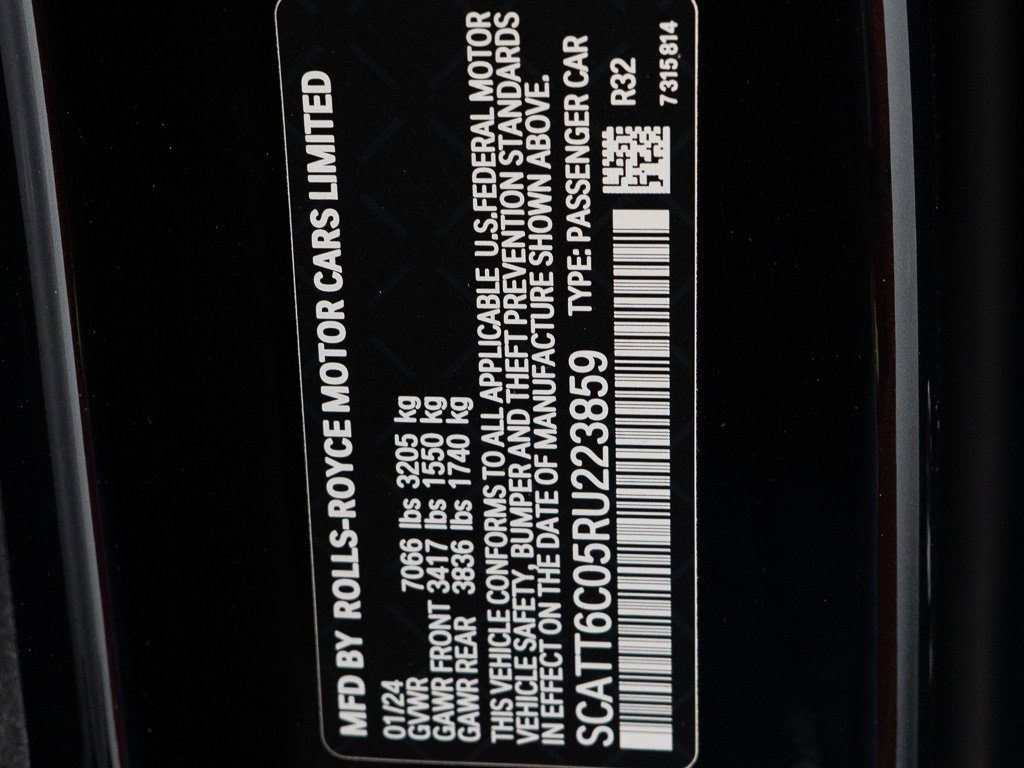 Certified 2024 Rolls-Royce Phantom Sedan w/ The Phantom Package image 61