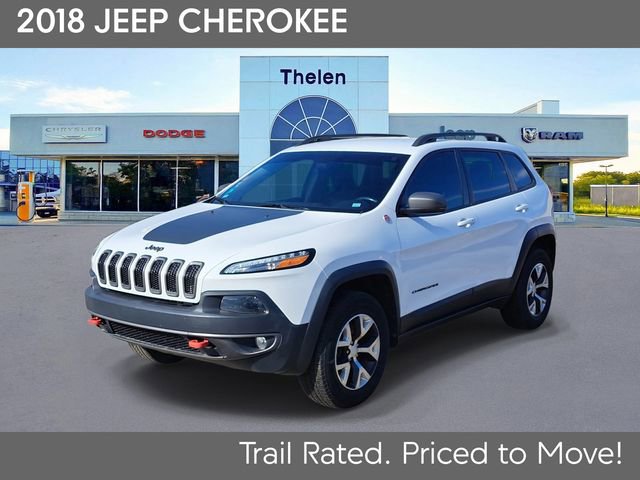 Used 2018 Jeep Cherokee Trailhawk w/ Comfort/Convenience Group image 2