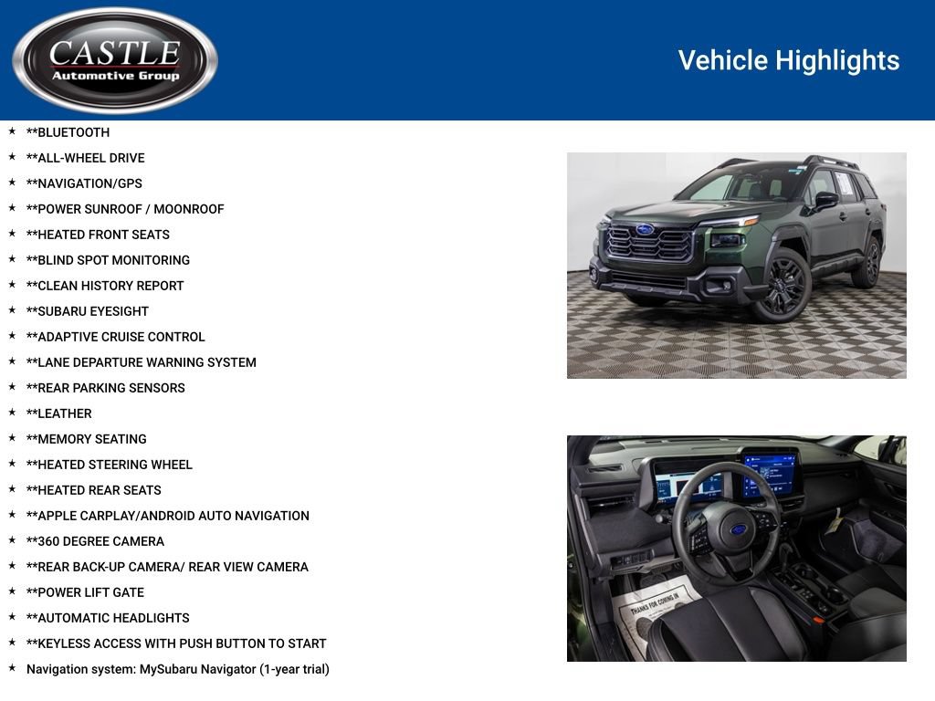 Used 2026 Subaru Outback Limited XT AWD/4WD image 3