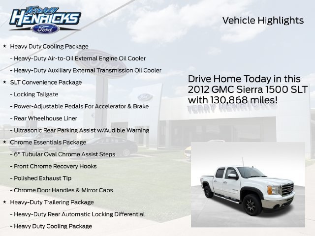 Used 2012 GMC Sierra 1500 SLT w/ Chrome Essentials Package AWD/4WD image 4