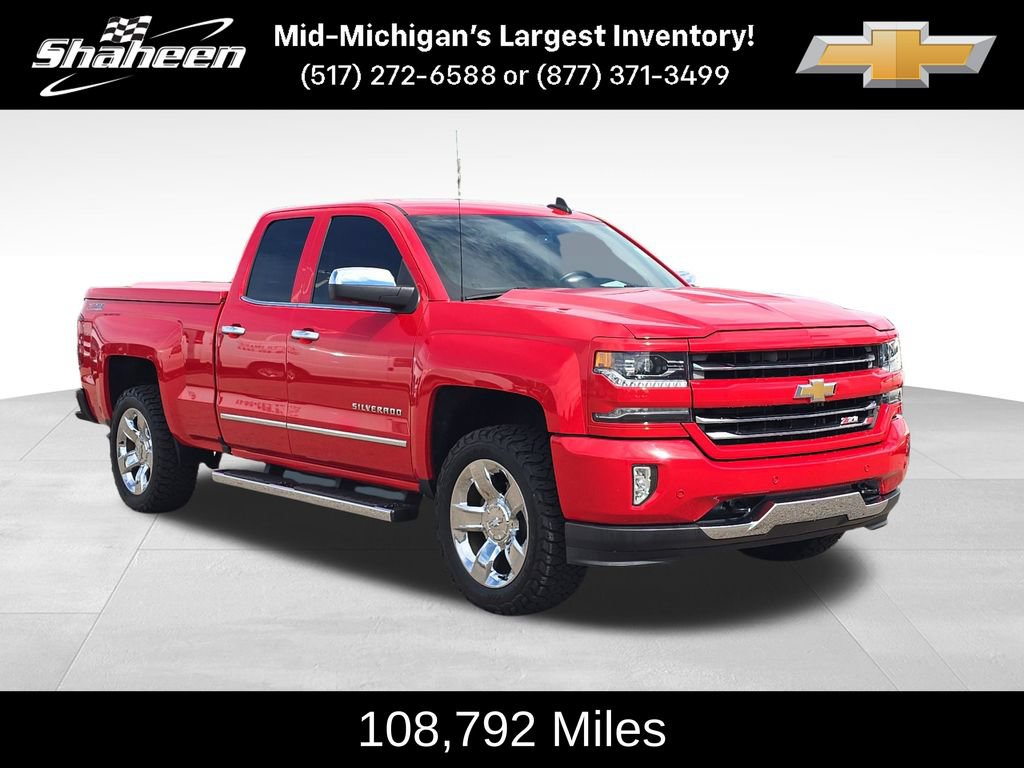 Used 2017 Chevrolet Silverado 1500 LTZ Z71 w/ LTZ Plus Package AWD/4WD image 2