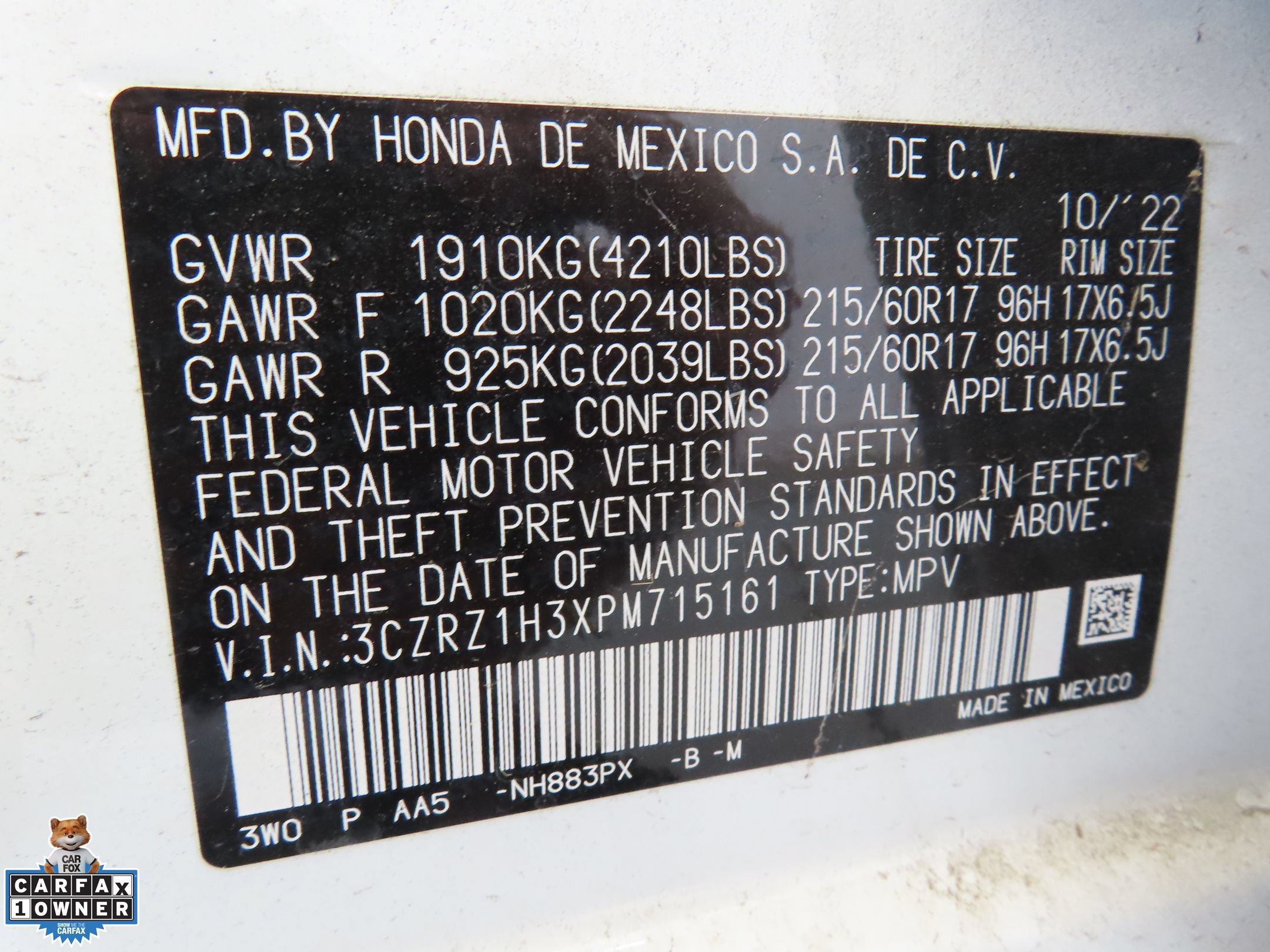 Used 2023 Honda HR-V LX image 26