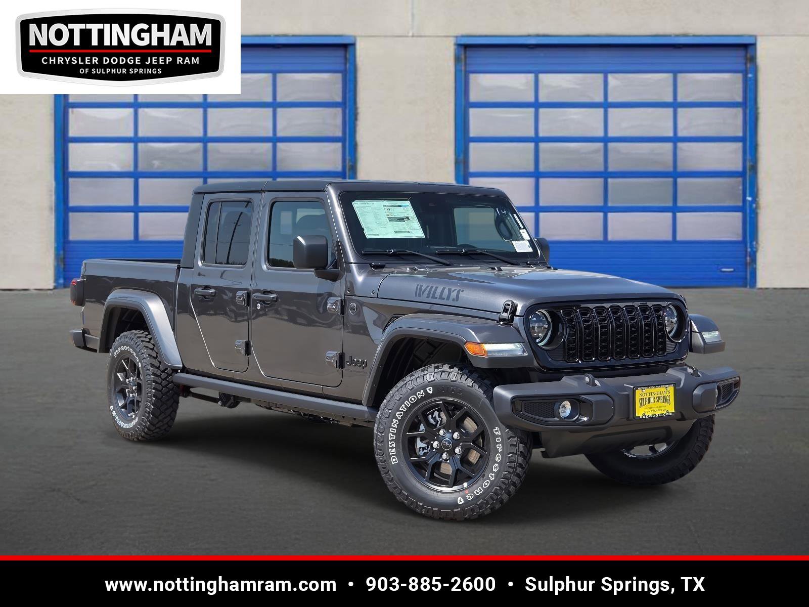 New 2025 Jeep Gladiator Willys