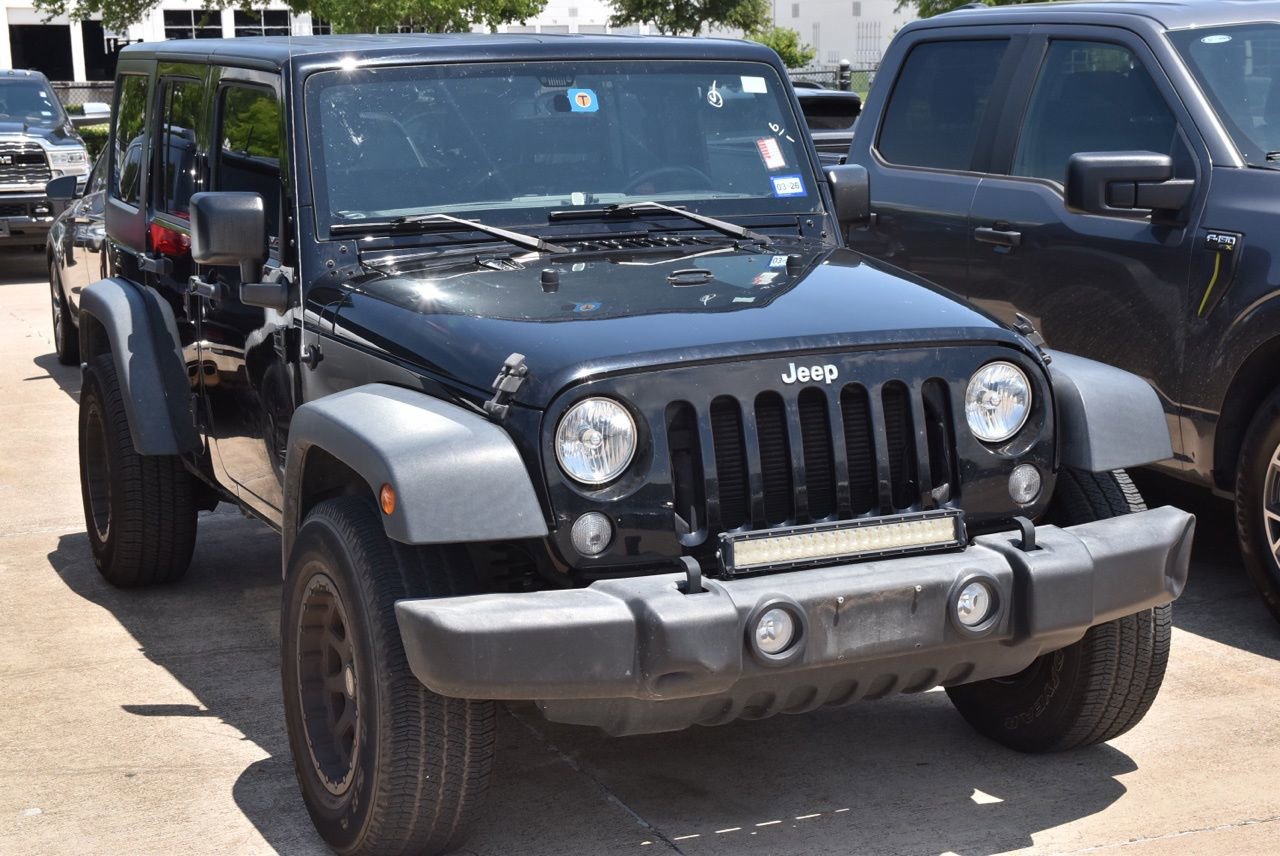 Used 2017 Jeep Wrangler Unlimited Sport w/ Quick Order Package 24S AWD/4WD image 4