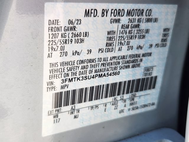 Certified 2023 Ford Mustang Mach-E Premium AWD/4WD image 29