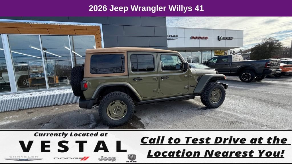 New 2026 Jeep Wrangler Unlimited Sport AWD/4WD image 6