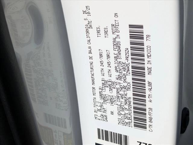 New 2025 Toyota Tacoma SR5 image 18