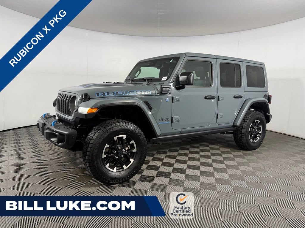Used 2024 Jeep Wrangler Unlimited Rubicon 4xe AWD/4WD image 1