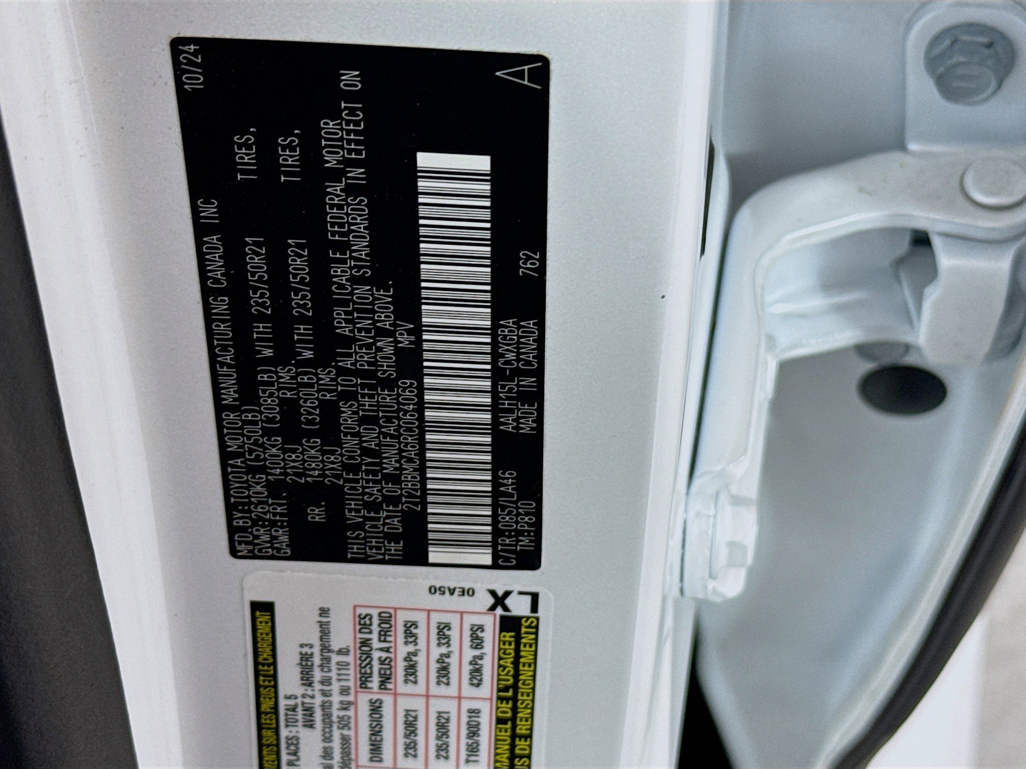 Certified 2024 Lexus RX 350 350h Luxury w/ Convenience Package image 30