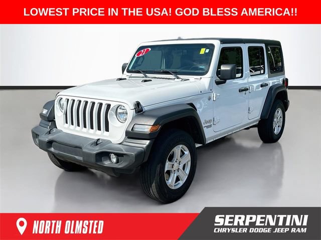Used 2021 Jeep Wrangler Unlimited Sport AWD/4WD image 1