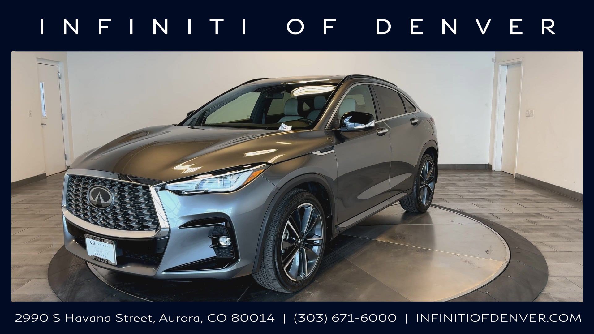 Certified 2025 INFINITI QX55 Luxe w/ Cargo Package image 1