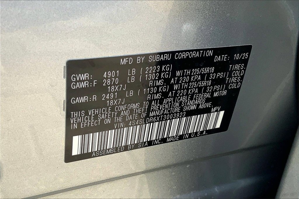 Used 2026 Subaru Forester Limited w/ Limited Package image 8