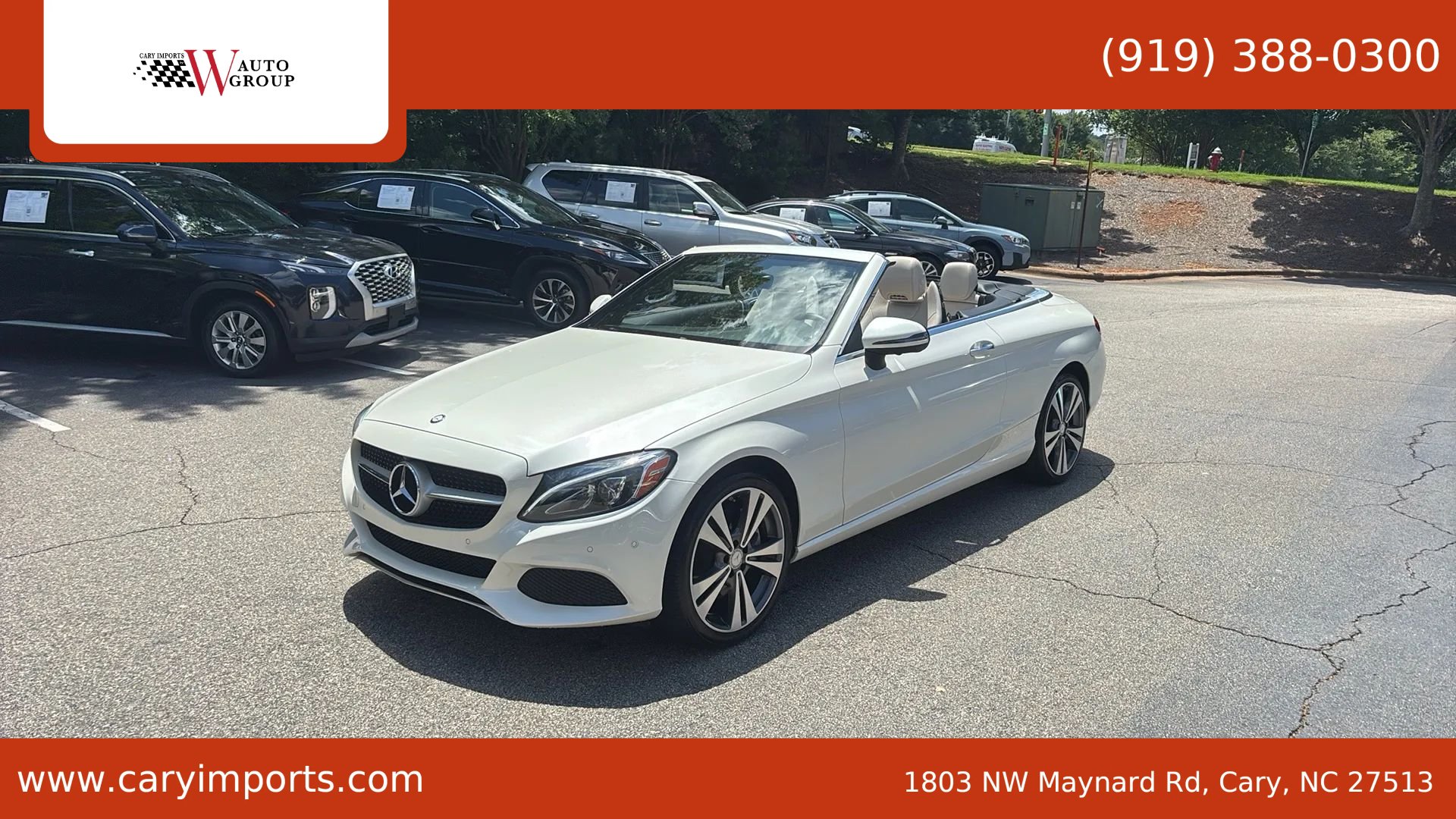 Used 2017 Mercedes-Benz C 300 Cabriolet