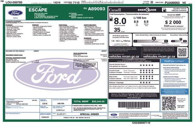 Used 2023 Ford Escape Active image 19