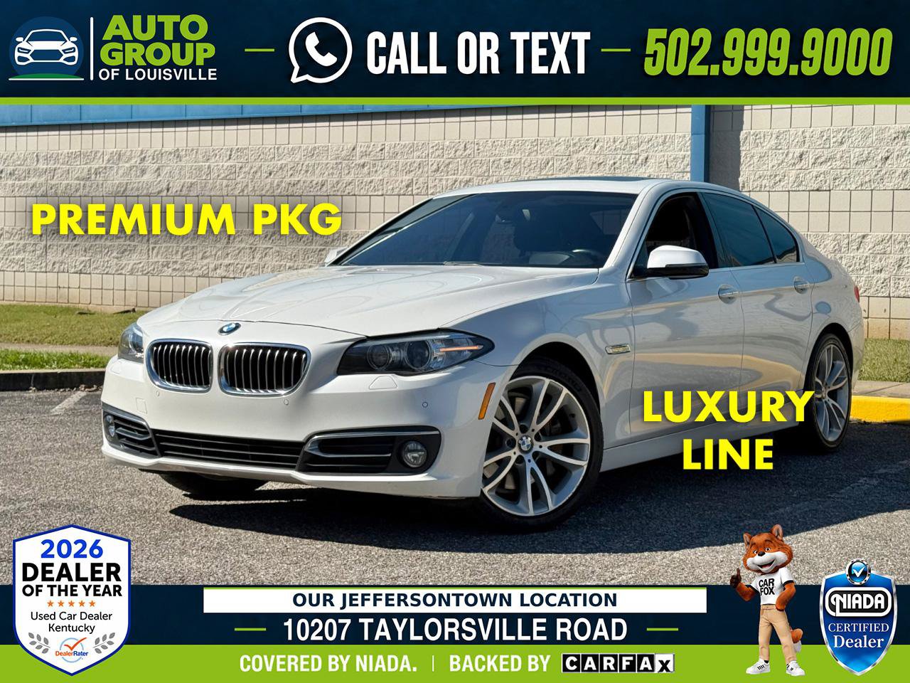 Used 2015 BMW 535i Sedan RWD image 1
