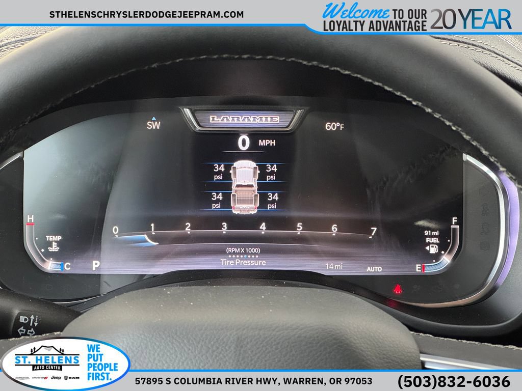 New 2026 RAM 1500 Laramie w/ Night Edition AWD/4WD image 25