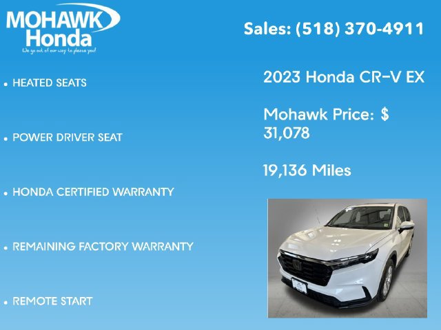 Certified 2023 Honda CR-V EX image 16