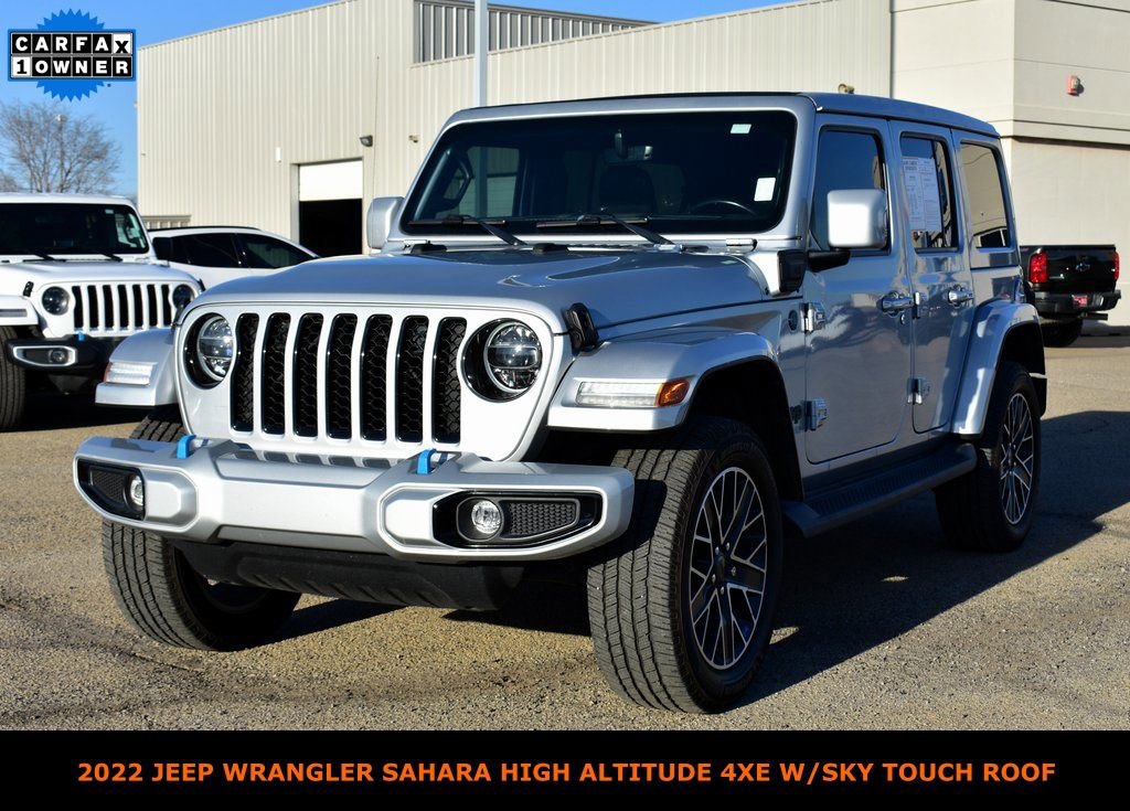 Used 2022 Jeep Wrangler Unlimited Sahara image 1
