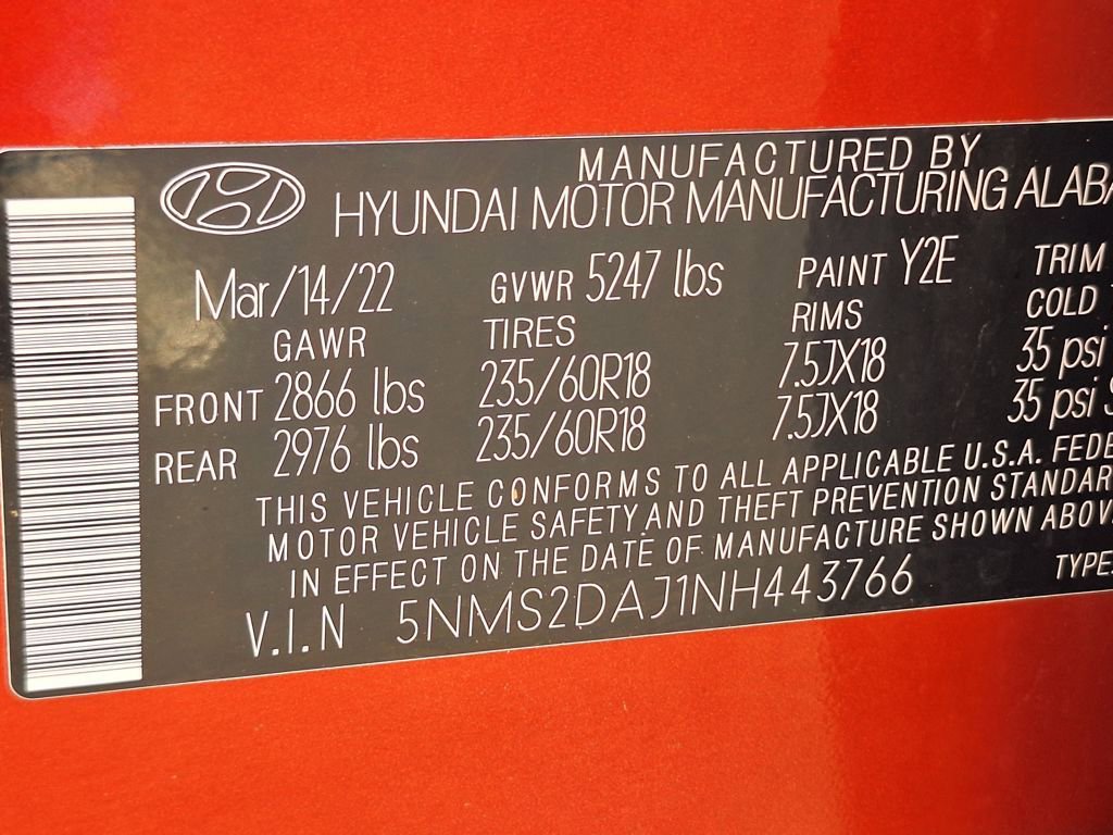 Used 2022 Hyundai Santa Fe SEL image 30