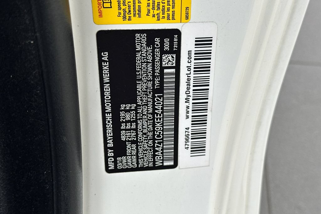 Used 2019 BMW 430i Convertible RWD image 32