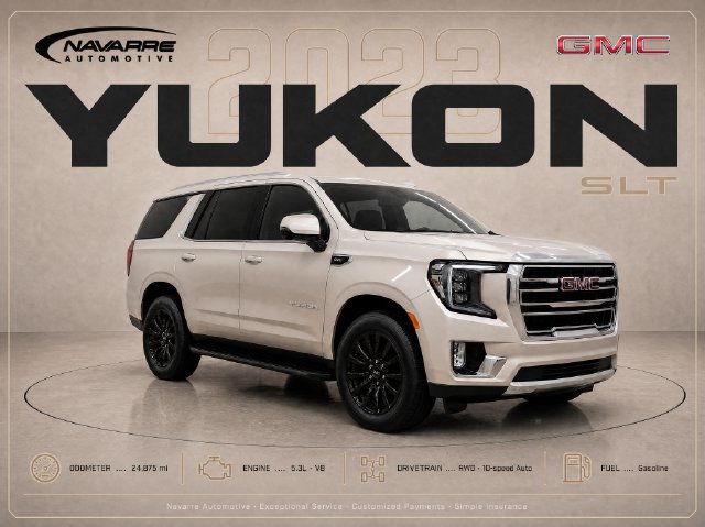 Used 2023 GMC Yukon SLT w/ SLT Premium Package