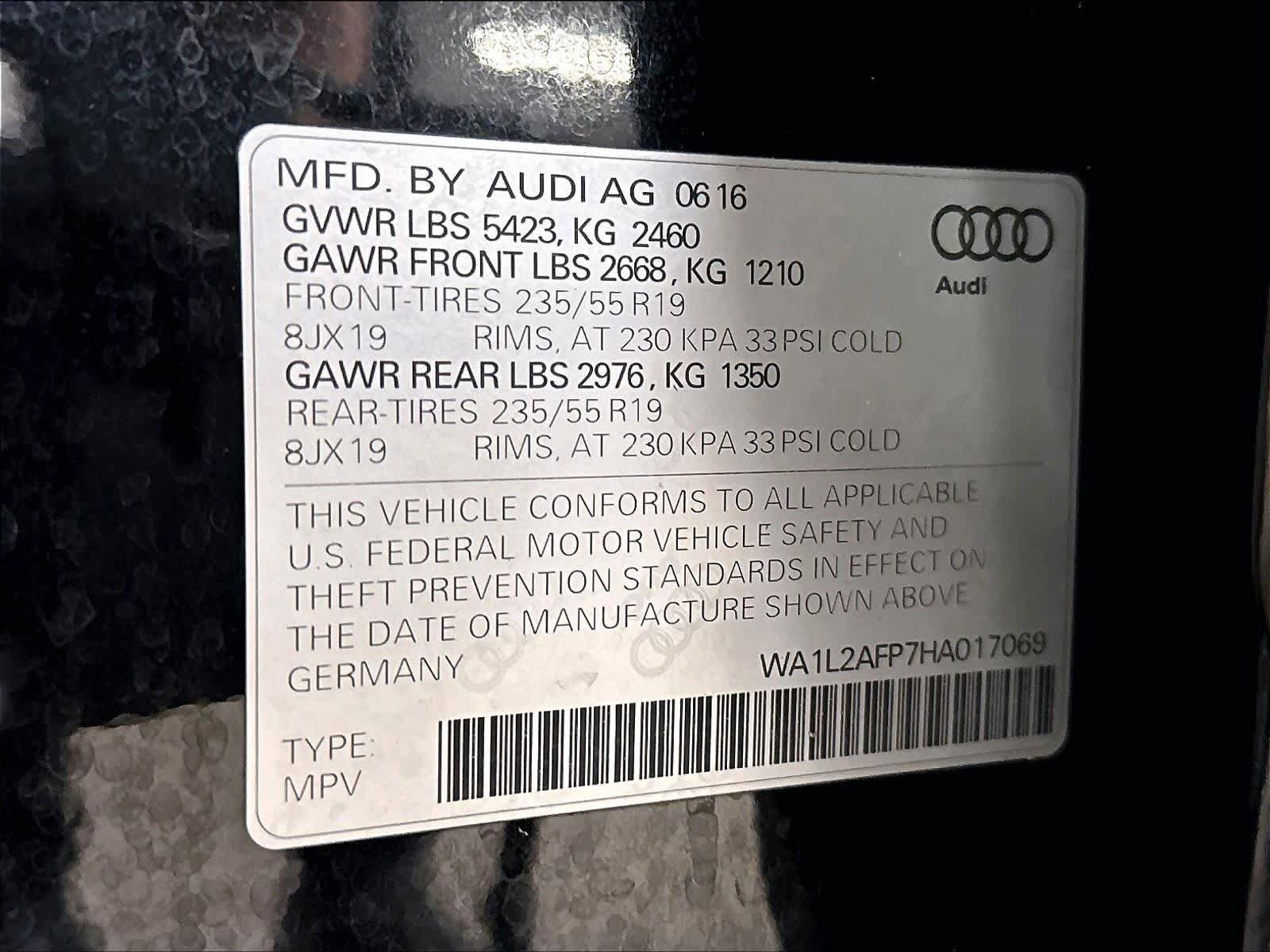 Used 2017 Audi Q5 2.0T Premium Plus w/ Technology Package AWD/4WD image 33