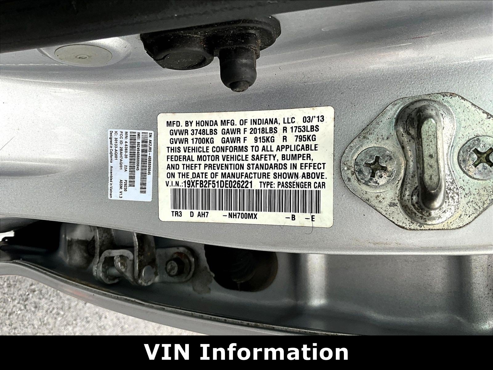 Used 2013 Honda Civic LX image 17